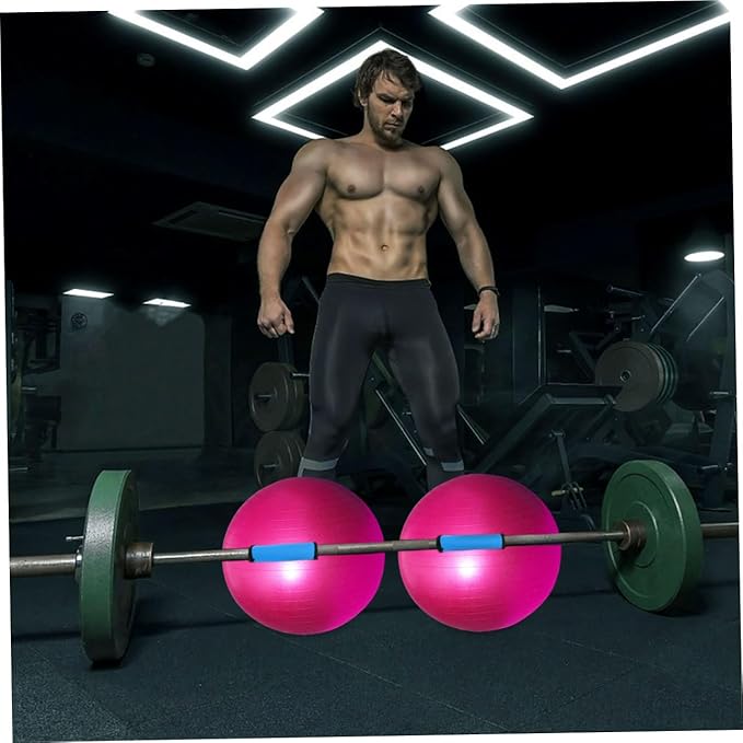 2pcs Anti-slip Barbell Pad Cover for Weight Lifting Durable Grip Protector for Pull-ups Dumbbell and Barbell Accessories Lightweight and Removable Design