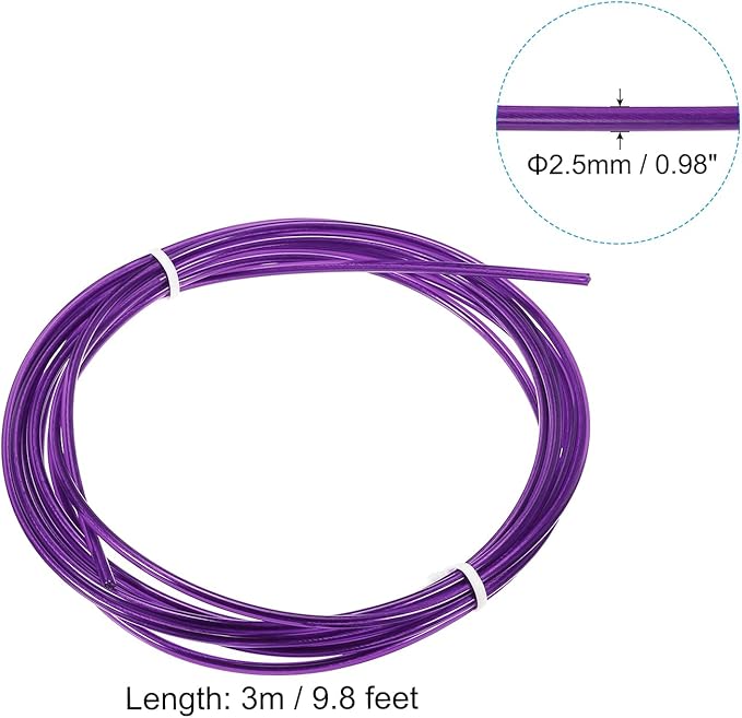 PATIKIL Speed Jump Rope Replacement Cable Professional Skipping Rope Steel Wire Replace for High Speed Jump Ropes