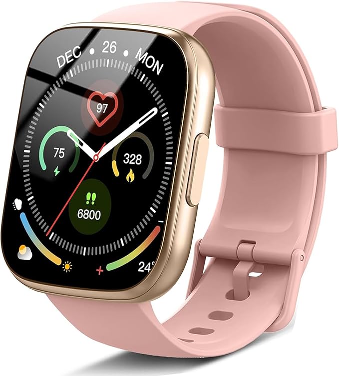 Smart Watch for Women, 1.95" HD Touchscreen Fitness Tracker with Bluetooth Calling