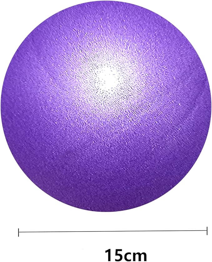 Mini Pilates Exercise Yoga Ball, 9 Inch Small Inflatable Exercise Yoga Ball,Core Training and Physical Therapy Equipment, with Pump