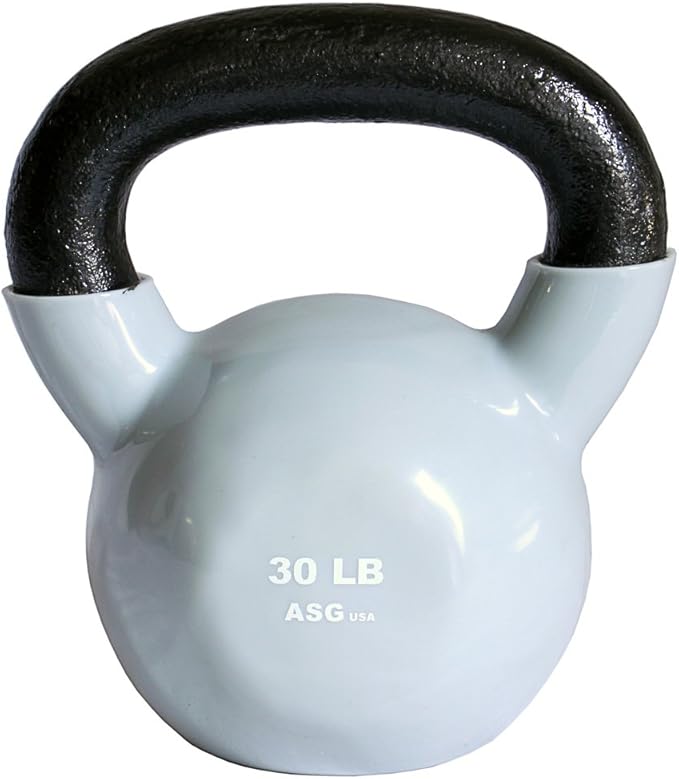 Ader Vinyl Kettlebell 5, 8, 10, 12, 15, 18, 20, 25, 30, 35, 40, 45,50 Lb