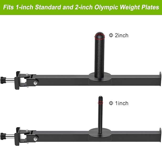 SELEWARE Power Cage Landmine Attachment, T Bar Row Landmine Attachment and Belt Squat Lever Arm for 2" x 2" or 3" x 3" Power Rack, V Bar Row Landmine Handle,  Fits 1"/2" Barbells & Weight Plates