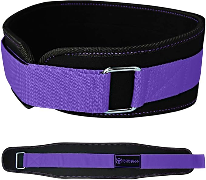 Women Weight Lifting Belt - High Performance Neoprene Back Support - Light Weight & Heavy Duty Core Support For WeightLifting and Fitness