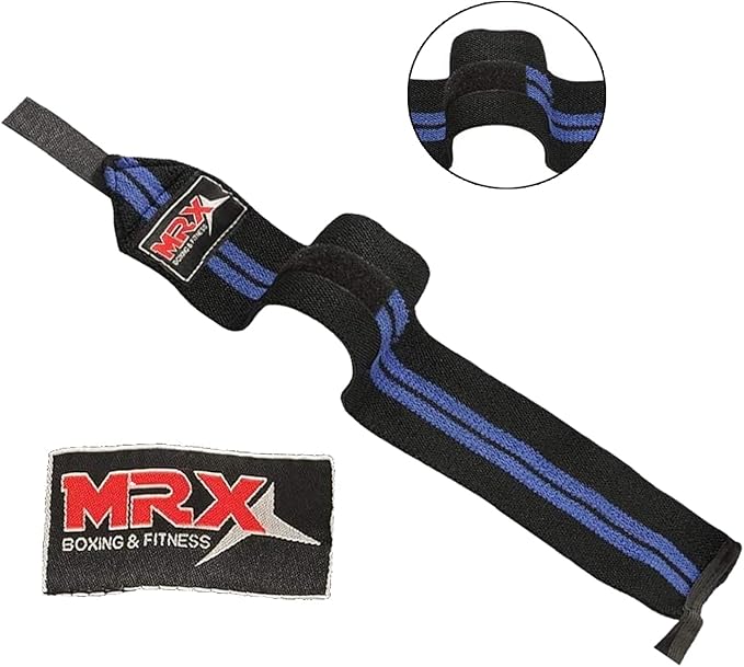 MRX Weight Lifting Gym Training Wrist Wraps for Wrist Support Bodybuilding Workout Wrap Men/Women