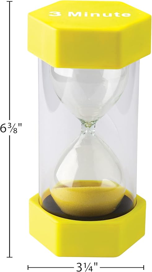 Teacher Created Resources 3 Minute Sand Timer - Large (TCR20659)