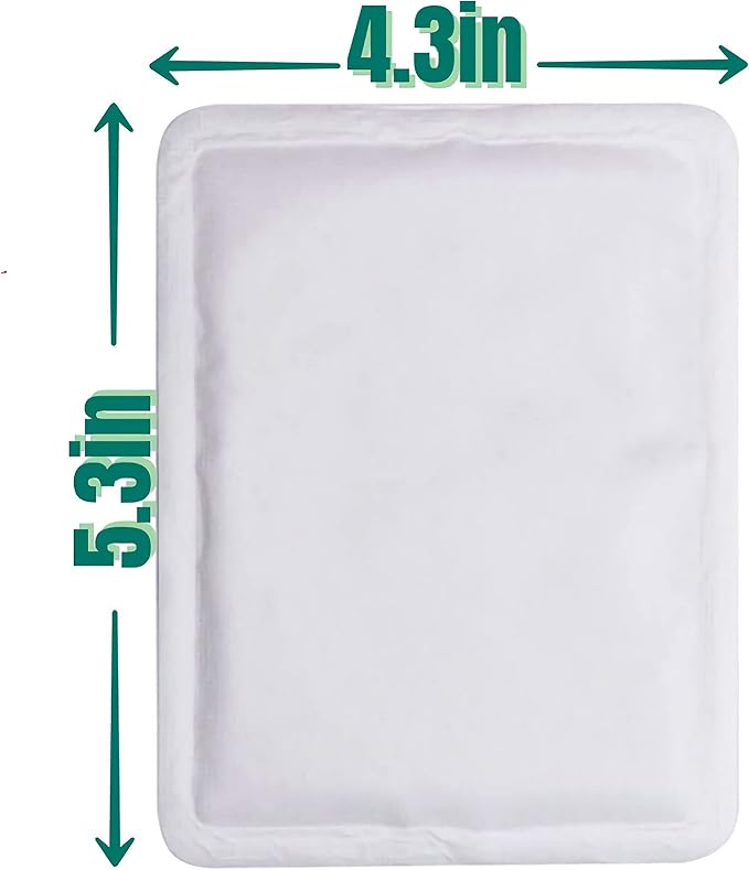 Hot Body Warmers - 30 Pack Disposable Adhesive Patches for Up to 12 Hours of Safe, Natural Heat, Ideal for Outdoor Activities Like Skiing, Hiking & More, Fastest Activation for On-the-Go Warmth.