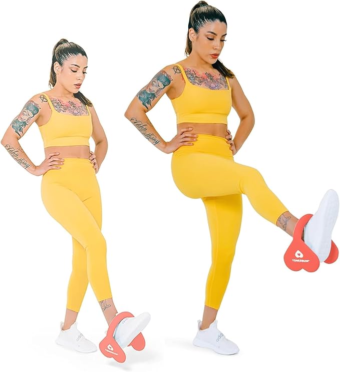 Booty Builder & Booty Trainer for Women & Men - Perfect Butt Workout Equipment for Glute Exercise, Buttocks Lifting - Iron Core Neoprene Weight with Non-Slip Grip
