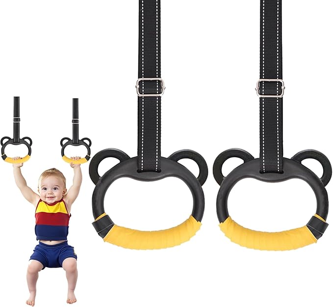 Gymnastics Rings Pull Up Rings,Gymnastics Workout Equipment,Home Exercise Equipment Gym Calisthenics Rings