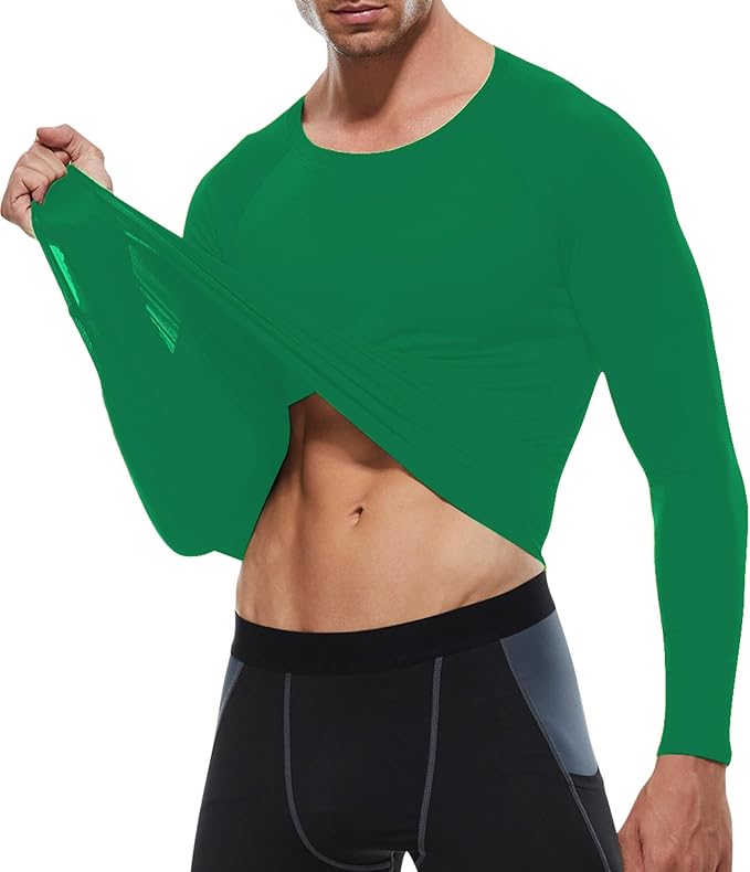 SPVISE 1 or 3 Pack Men's Compression Shirts Long Sleeve Workout Gym T-Shirt Running Top Cool Dry Sports Baselayer Undershirts