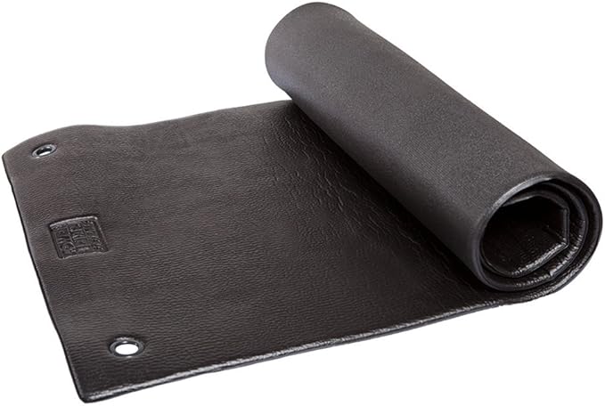 Power Systems Hanging Exercise Mat with Reinforced Holes Commercial Grade 3/8 Inch High Density Closed Cell Foam Workout Mat for Home Gym Fitness Floor Training Stretching and Core Exercise
