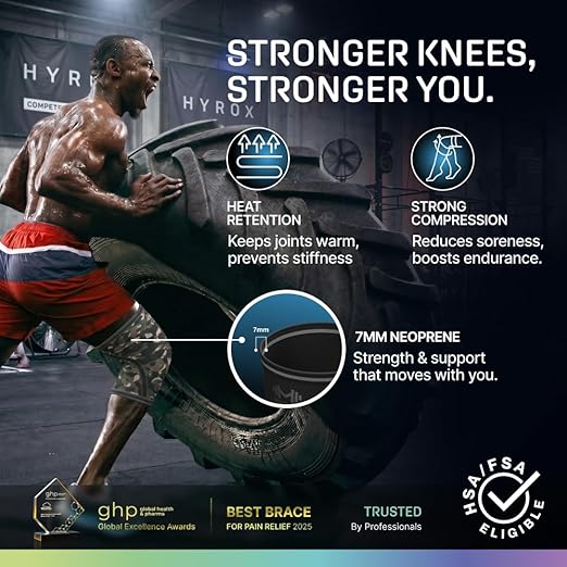 Modvel 7mm Neoprene Knee Sleeves for Men & Women Weightlifting & Powerlifting – Compression Knee Sleeve Support for Squats, Gym, Training – USPA, IPL Approved – Large Army/green (Pair)