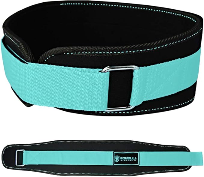 Women Weight Lifting Belt - High Performance Neoprene Back Support - Light Weight & Heavy Duty Core Support For WeightLifting and Fitness