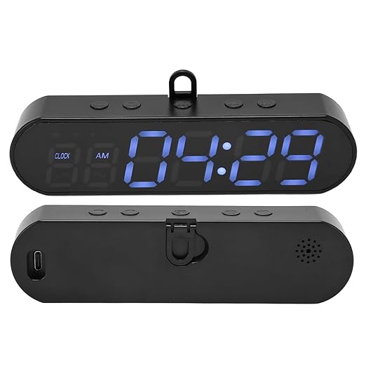Portable Multifunctional Gym Timer USB Fitness Sports Interval Workout Timer Alarm Clock for Home Gym Garage Fitness gym timer clock for Home Gym Garage Scoreboards & Timers