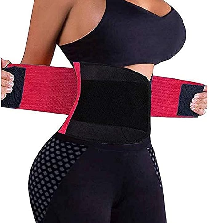 VENUZOR Waist Trainer Belt for Women - Waist Cincher Trimmer - Slimming Body Shaper Belt - Sport Girdle Belt (UP Graded)