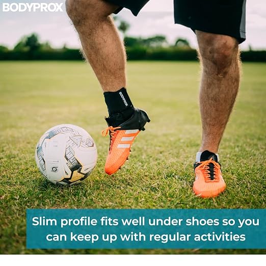 Bodyprox Ankle Brace for Women and Men (Small), Lace Up Ankle Support Brace Stabilizer For Sprained Ankle