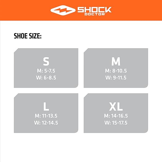 Shock Doctor L3 ZR Ankle Brace Right White M