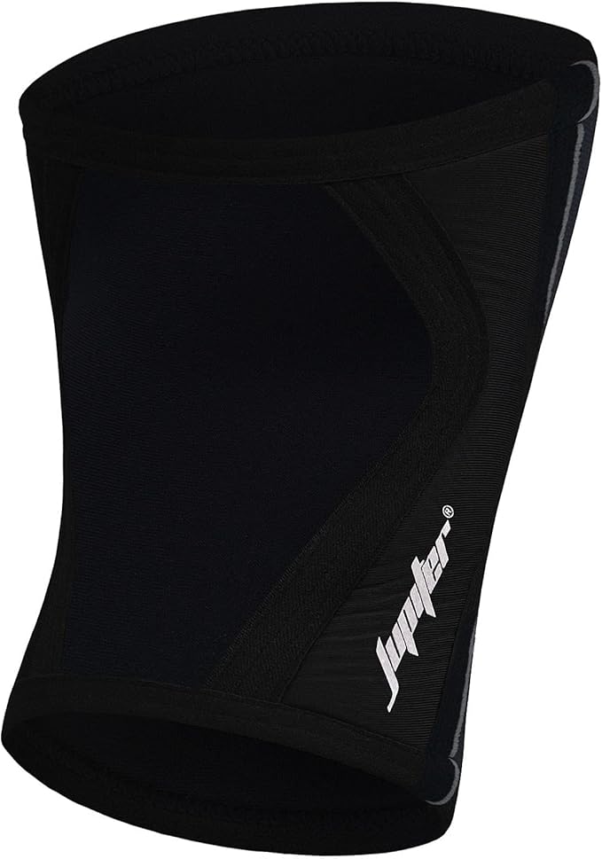 Jupiter Knee Sleeves (1 Pair), 7mm Compression Knee Braces for Squats,Weightlifting,Powerlifting,Cross Training for Men & Women (XX-Large)