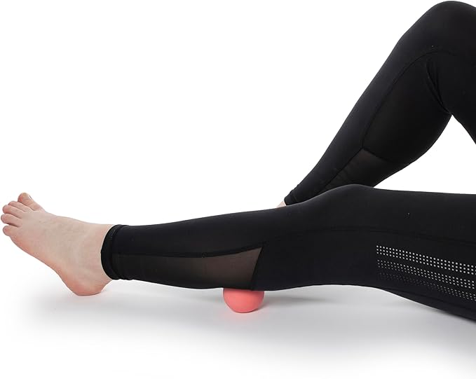 OPTP Super Pinky Ball – Moderately Firm Density Deep Tissue Massage Ball for Back Pain, Shoulder Tension Relief, Sore Muscles, Plantar Fasciitis and More