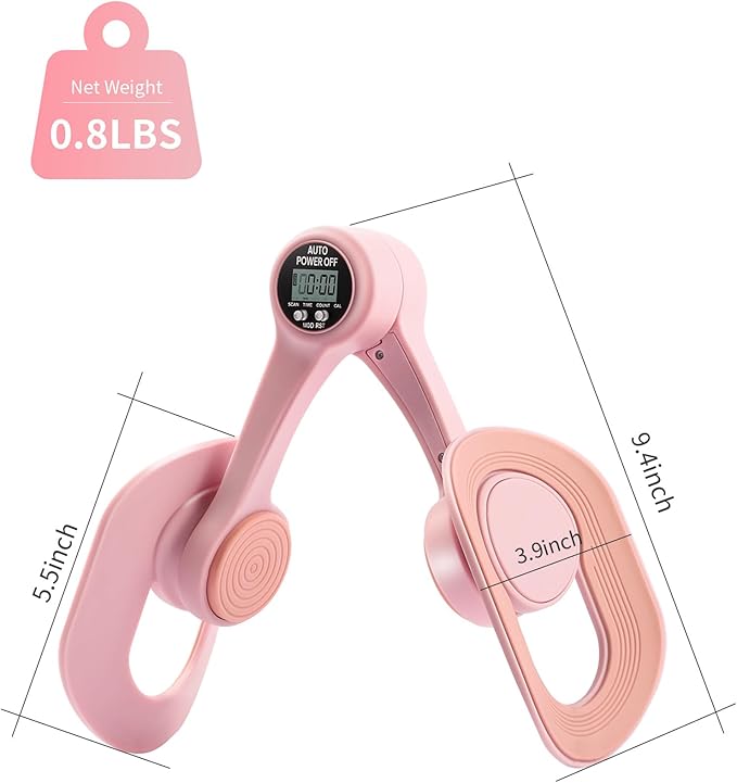 Thigh Trainer Kegel Exerciser - 360° Adjustable Thigh & Pelvic Floor Strengthener, Multi-Function Home Gym Equipment for Women's Inner Thigh, Hip, Leg and Arm Workouts