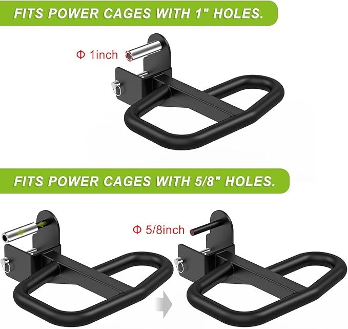 SELEWARE Power Cage Accessories, Dip Handles, Pull‑Up Stations, and Multi‑Grip Training Attachments