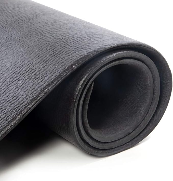 Power Systems Hanging Exercise Mat with Reinforced Holes Commercial Grade 3/8 Inch High Density Closed Cell Foam Workout Mat for Home Gym Fitness Floor Training Stretching and Core Exercise