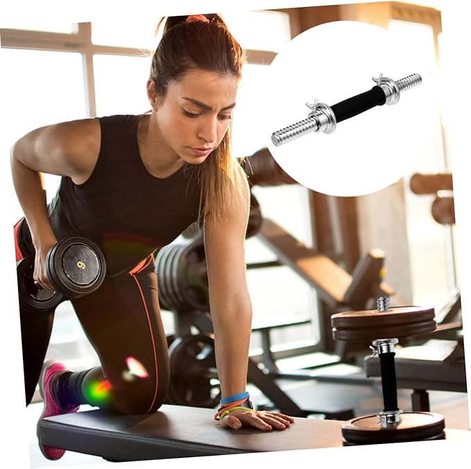 1pc Dumbbell Bar Skid Grip for Strength Training Barbell Connector for Home and Gym Workouts Arm Strength and Control