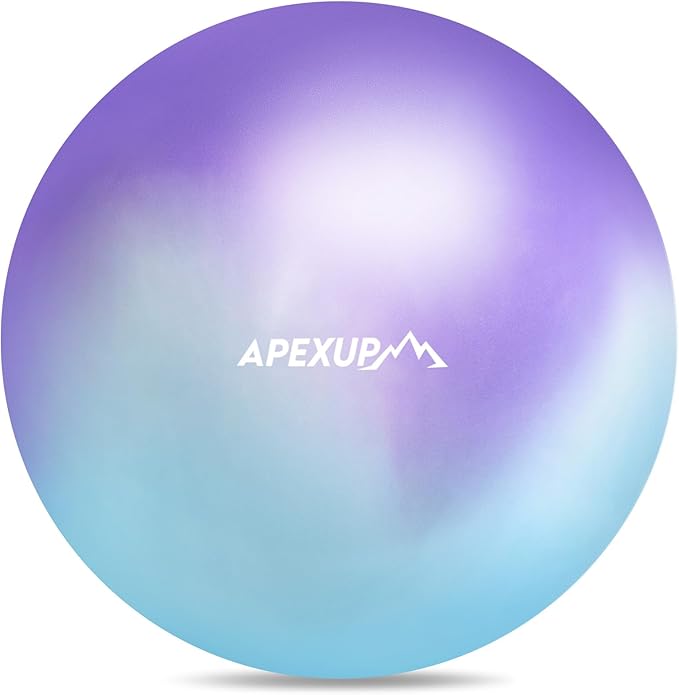 APEXUP Yoga Ball Exercise Ball Anti Slip Heavy Duty for Fitness, Balance & Core Workout, Balance Training, Pregnancy & Physical Therapy, 5 Sizes