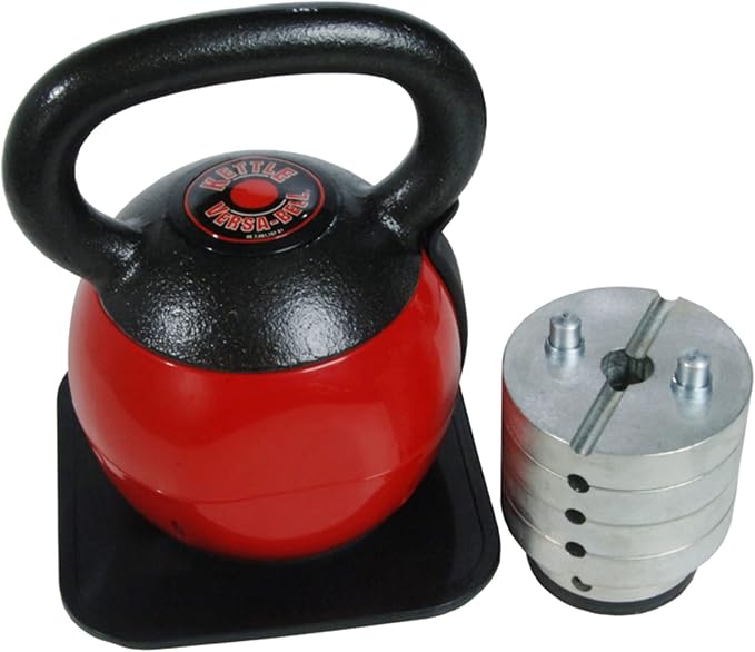 Stamina X Kettle Versa-Bell - 36 lbs Strength Training Kettlebell - Adjustable Kettlebell Weights with Smart Workout App - Kettlebell Weights for Home Workout