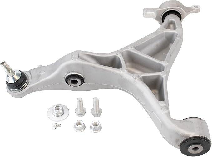 TRQ Front Left Lower Control Arm with Ball Joint Aluminum Compatible with 2016-2022 Dodge Durango 2016-2021 Jeep Grand Cherokee 2022 Grand Cherokee WK