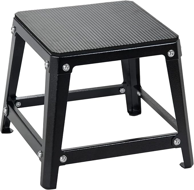 Plyometric Platform Boxes Fitness Steel Plyo Box Exercise Jump Box Step Up Plyometrics Box Jumping Agility Box For Exercise Fit Training Conditioning