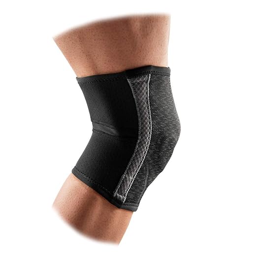 McDavid MD5213-01-35 HyperBlend Knee Sleeve w/Gel & Stay XL