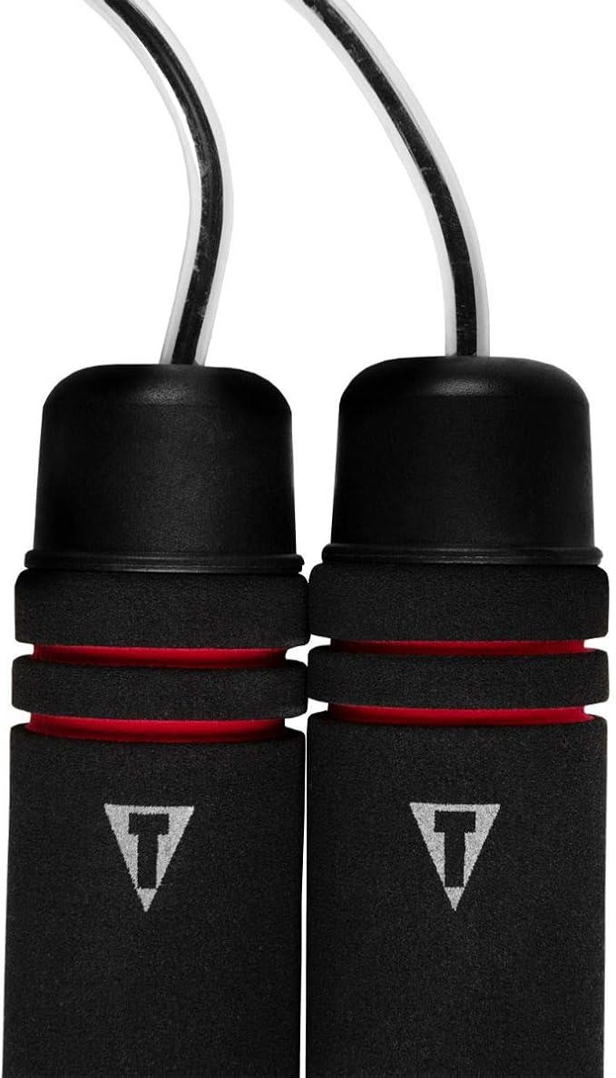 TITLE Boxing Adjustable Jump Rope - Jump Rope, Boxing Fitness, Boxing Conditioning, Boxing Agility, Speed And Agility Training, Foot Work, Foot Speed