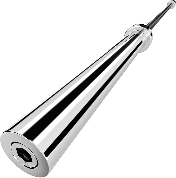 Olympic Barbell Curl Bar EZ Bar 4/5/6/7 FT Barbell Bar 300/400/500/600 Weight Capacity Strength Training Bar for Home Gym