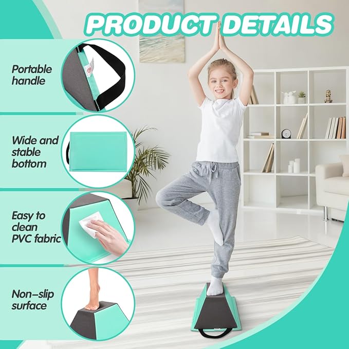 FBSPORT Cheer Flyer Stand, PU Non-Slip Stand Cheer for Promotion and Development of Flexibility, Coordination