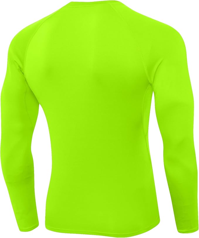 SPVISE 1 or 3 Pack Men's Compression Shirts Long Sleeve Workout Gym T-Shirt Running Top Cool Dry Sports Baselayer Undershirts