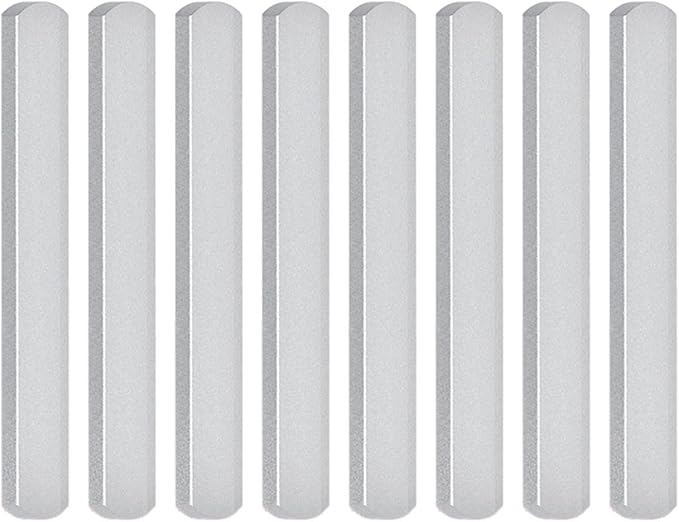 8PCS Steel Plates for Weighted Vest, Adjustable Strength Training Weights with Round Head, Ideal for Running, Jogging, Cardio