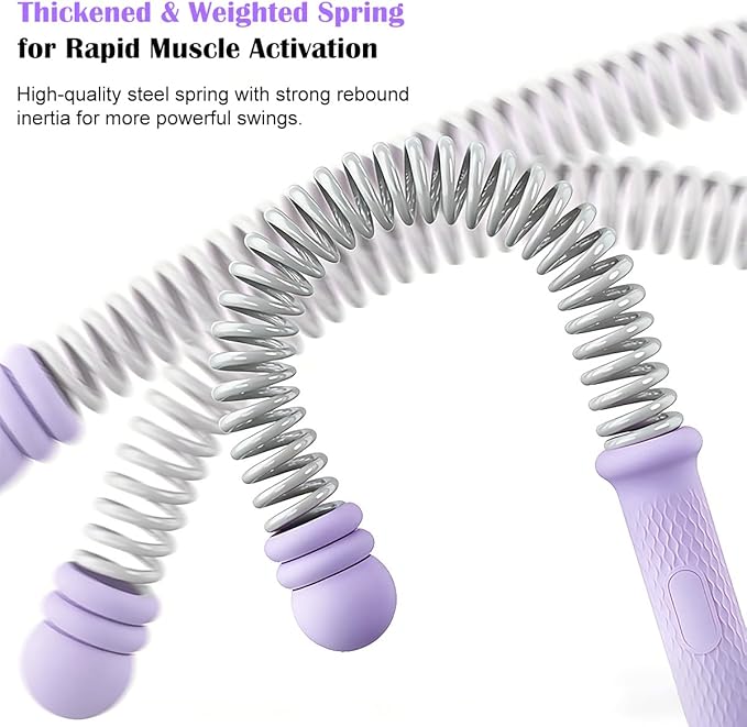 Ropeless Battle Ropes Portable Weighted Fitness Equipment Cordless Exercise Rope for Home Gym, Strength Cardio Weights Workout Training, Fitness Gear for Men Women Fitness Trainer Workout