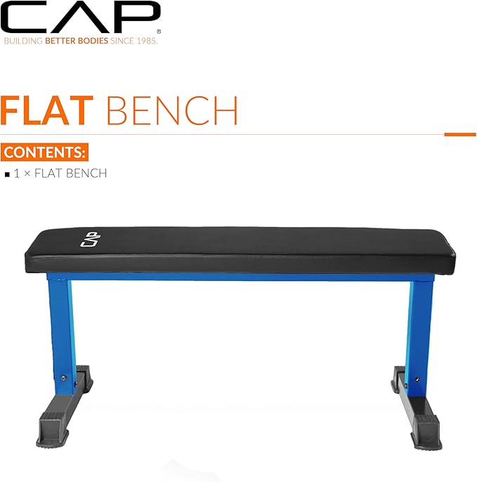 Cap Barbell Flat Weight Bench Color Series