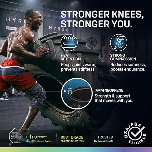 Modvel 7mm Neoprene Knee Sleeves for Men & Women Weightlifting & Powerlifting – Compression Knee Sleeve Support for Squats, Gym, Training – USPA, IPL Approved – Medium Army/dark (Pair)