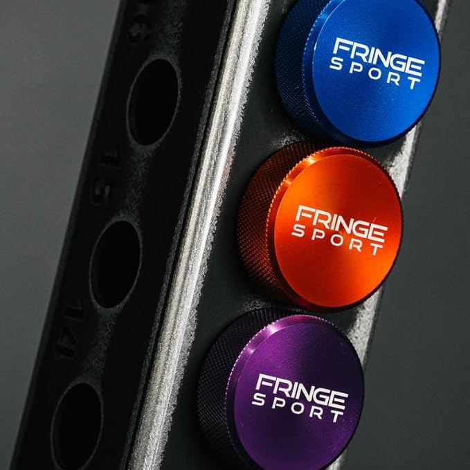 FringeSport Magpin Power Rack & Squat Rack Attachment - For Home, Gym Equipment, Indoor & Outdoor Safety Magnetic Pin Attachment - Quick & Safety Pins w/Extra Security Design - Fits All Major Brands