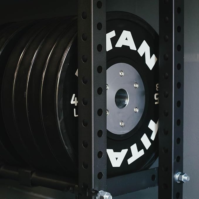 Titan Fitness Elite Series Mass Storage System for Bumper Plate Medicine Ball Storage