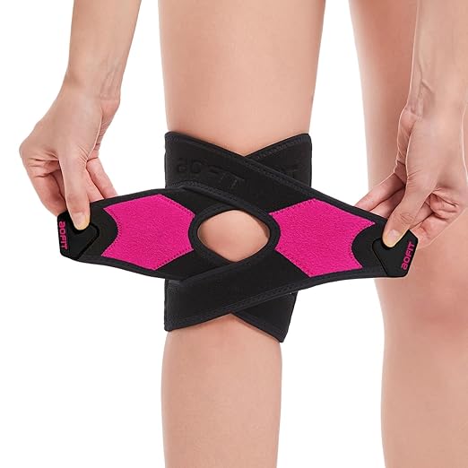 aoFIT Knee Brace for Men & Women, Adjustable Compression with Memory Stabilizers for ACL, MCL, Meniscus Tear, Arthritis Pain Relief - Breathable for Sports, Running, Injury Recovery L