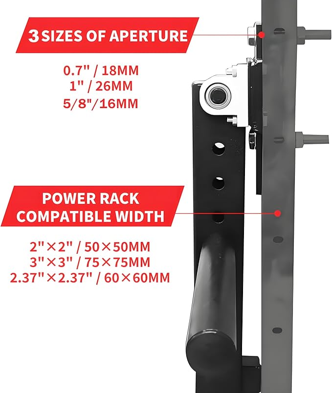 MARLANG Leg Extension and Curl Machine for Power Rack Attachments, Leg Extension Attachment for Home Gym, Leg Curl Attachment for Workout Equipment