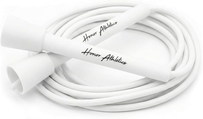 HONOR ATHLETICS Speed Rope, Skipping Rope - Best for Double Under, Boxing, MMA, Cardio Fitness Training Condition - Jump Rope