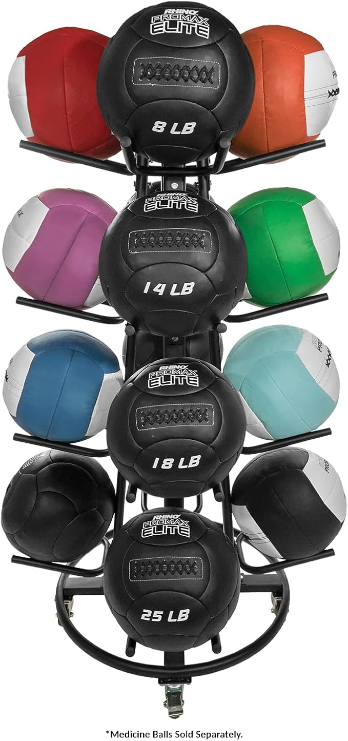 Champion Sports Medicine Ball Storage – Durable Racks & Trees for Organized Gym, Fitness & Sports Storage