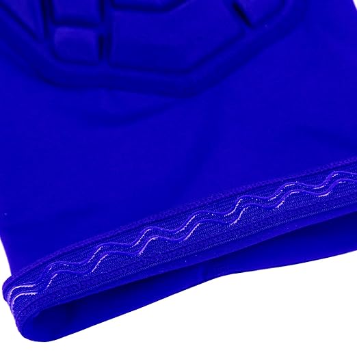 Knee Pads Wrestling Knee Sleeve Compression Leg Sleeves for Volleyball Basketball, Knee Compression Sleeve for Youth and Adult(Blue_XXL_2 Pcs)