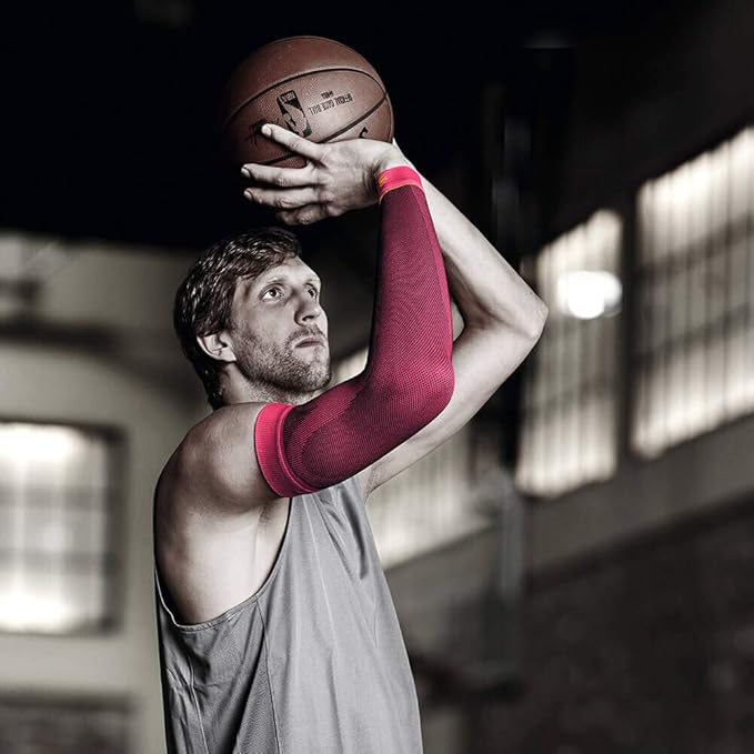 Bauerfeind Sports Compression Arm Sleeves - Gradient Compression Improves Oxygen/Blood Circulation - 1 Pair
