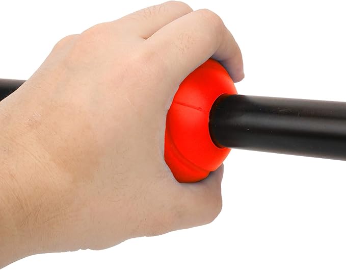2 Pcs Fat Barbell Grips Round Thick Silicone Dumbbell Adapter Balls Barbell Grip Hand Wrap Ball for Gym Training