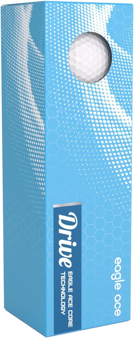 Eagle Ace™️ Drive Golf Balls-2 Layers-Maximum Distance,Optimal Spin Control (2024 Version