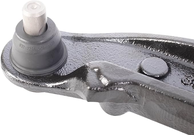 TRQ Front Left Lower Control Arm with Ball Joint Compatible with 1996-2000 Chrysler Town & Country 2000 Voyager Dodge Caravan Grand Caravan Plymouth Grand Voyager